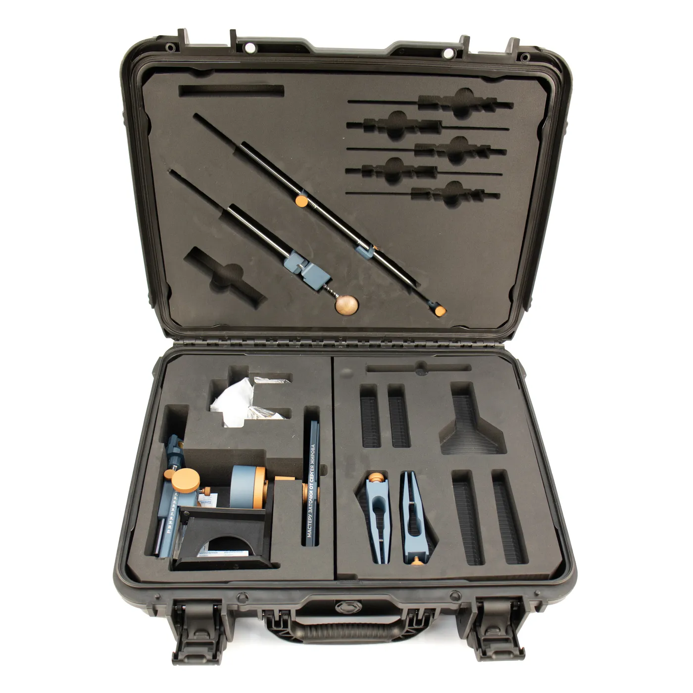 фото Набор для заточки «Профи» от Сергея Жирова | TSPROF K03 Cerakote Blue Titanium на ytprof.ru