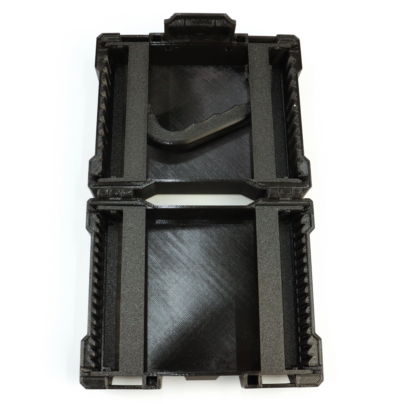 фото Комбинированный бокс для абразивов TRAVEL BOX XXL (10+15), черный на ytprof.ru