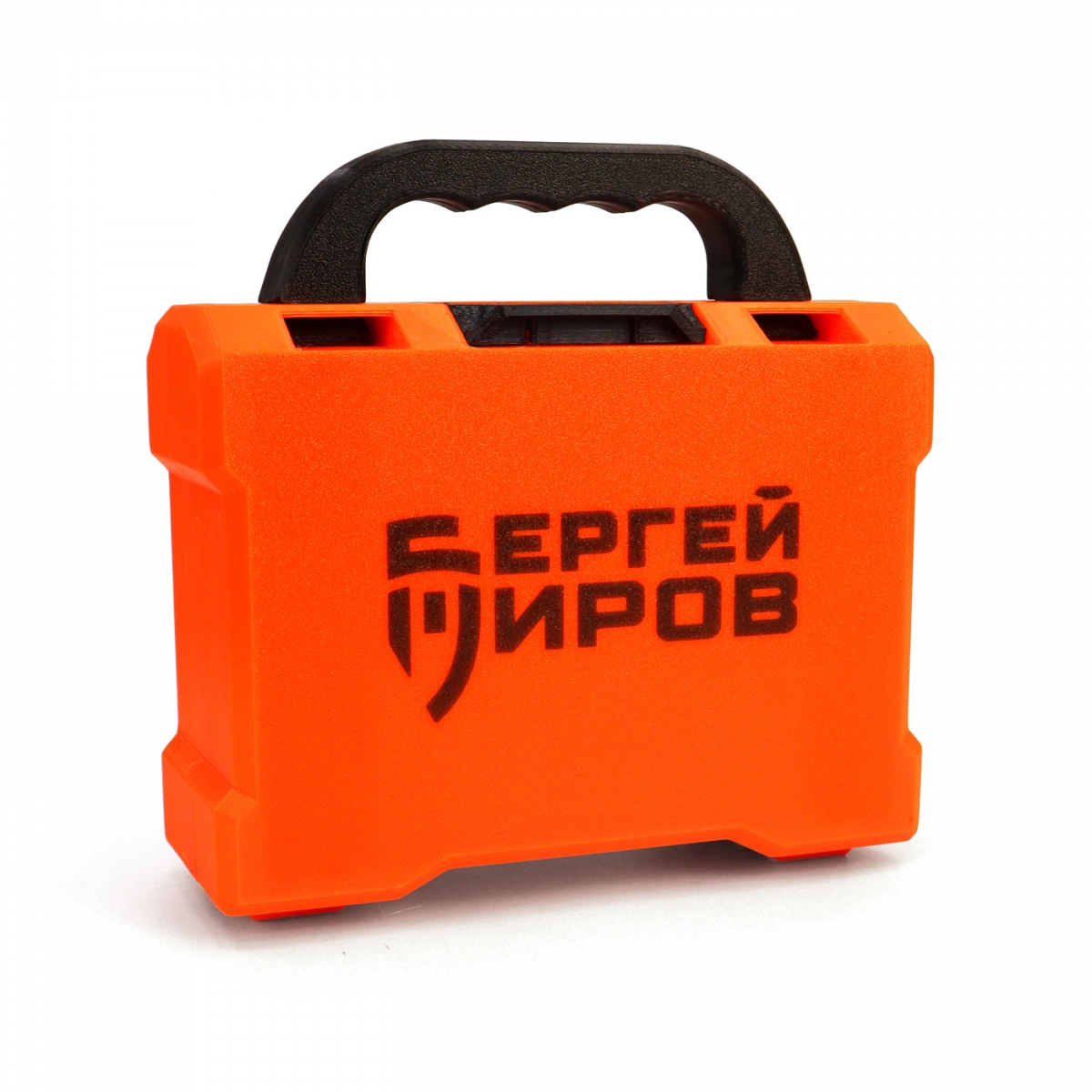 фото Комбинированный бокс для абразивов TRAVEL BOX XL (9+13), оранжевый на ytprof.ru
