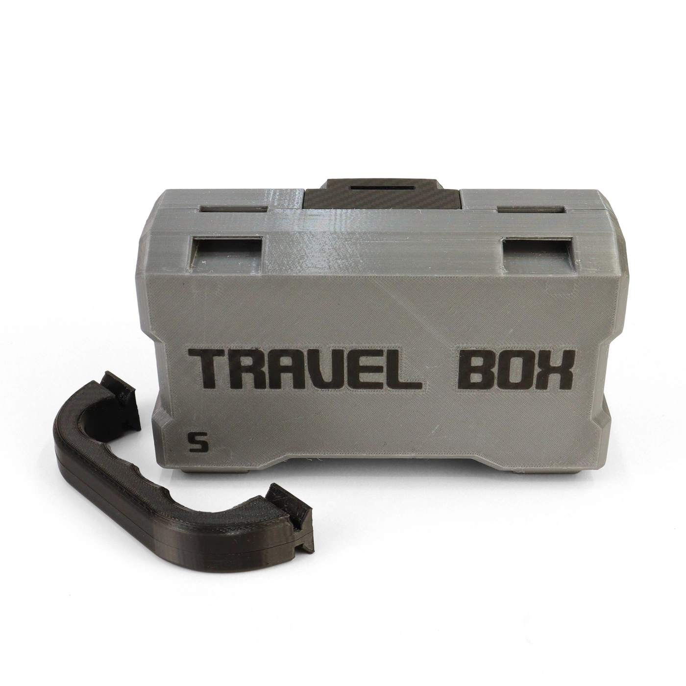 фото Комбинированный бокс для абразивов TRAVEL BOX S (6+9), серый на ytprof.ru