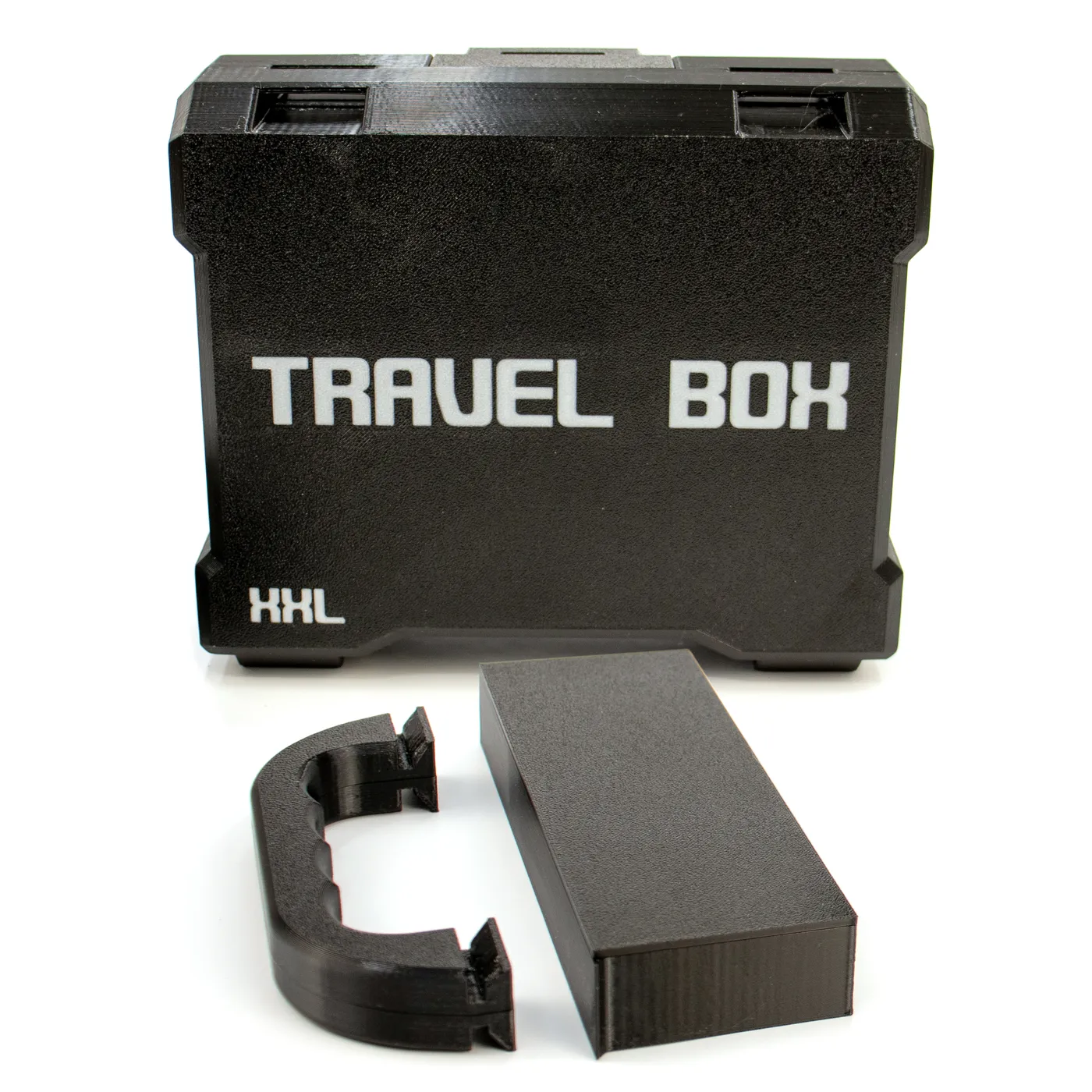 фото Комбинированный бокс для абразивов TRAVEL BOX XXL (10+15), черный на ytprof.ru