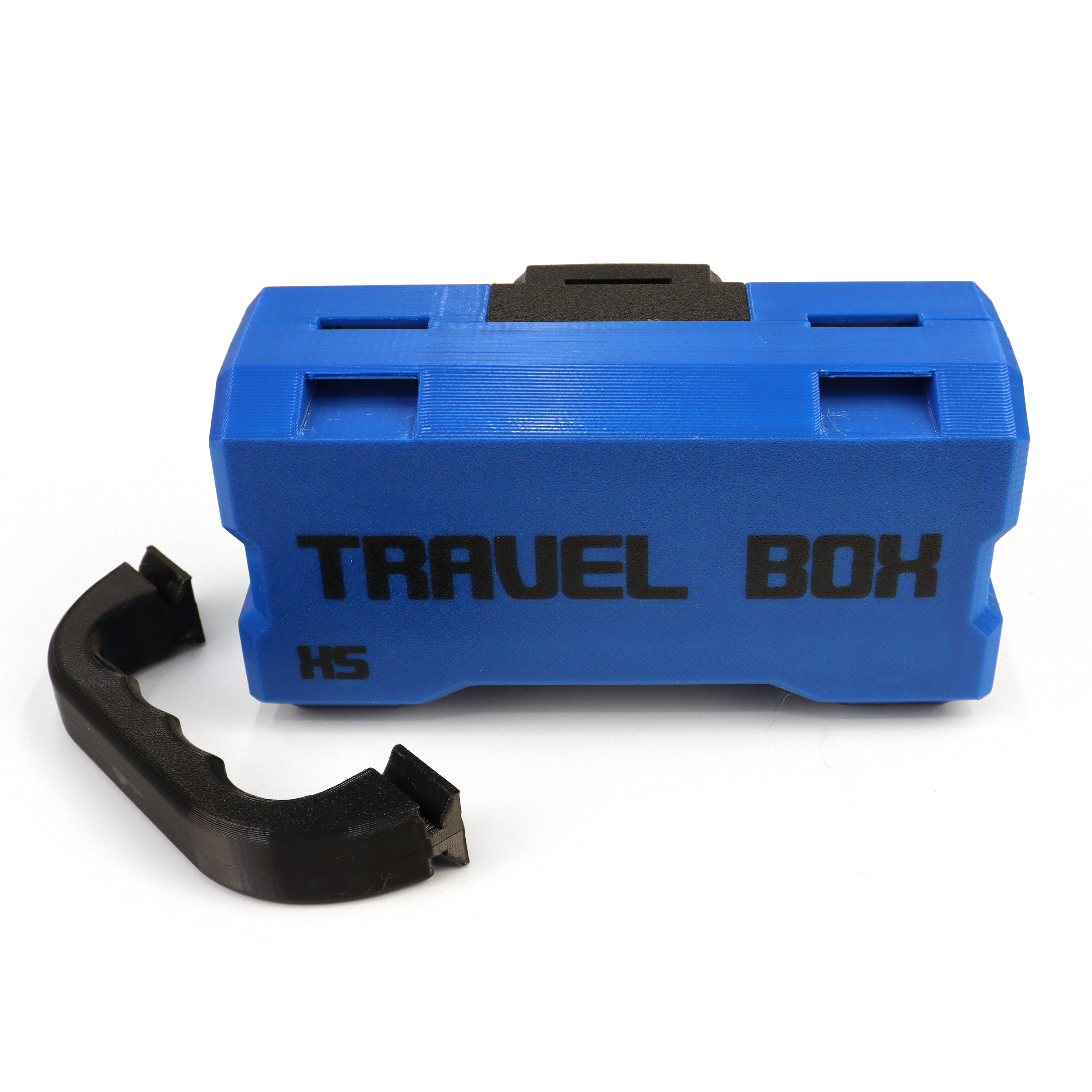 фото Комбинированный бокс для абразивов TRAVEL BOX XS (5+7), синий  на ytprof.ru