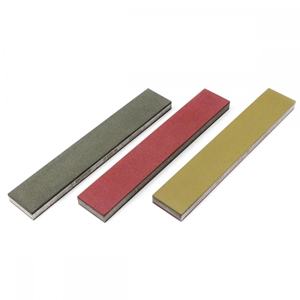 фото НАБОР АЛМАЗНЫХ БРУСКОВ ДЛЯ ЗАТОЧКИ, 200ММ (3 ШТ) на ytprof.ru