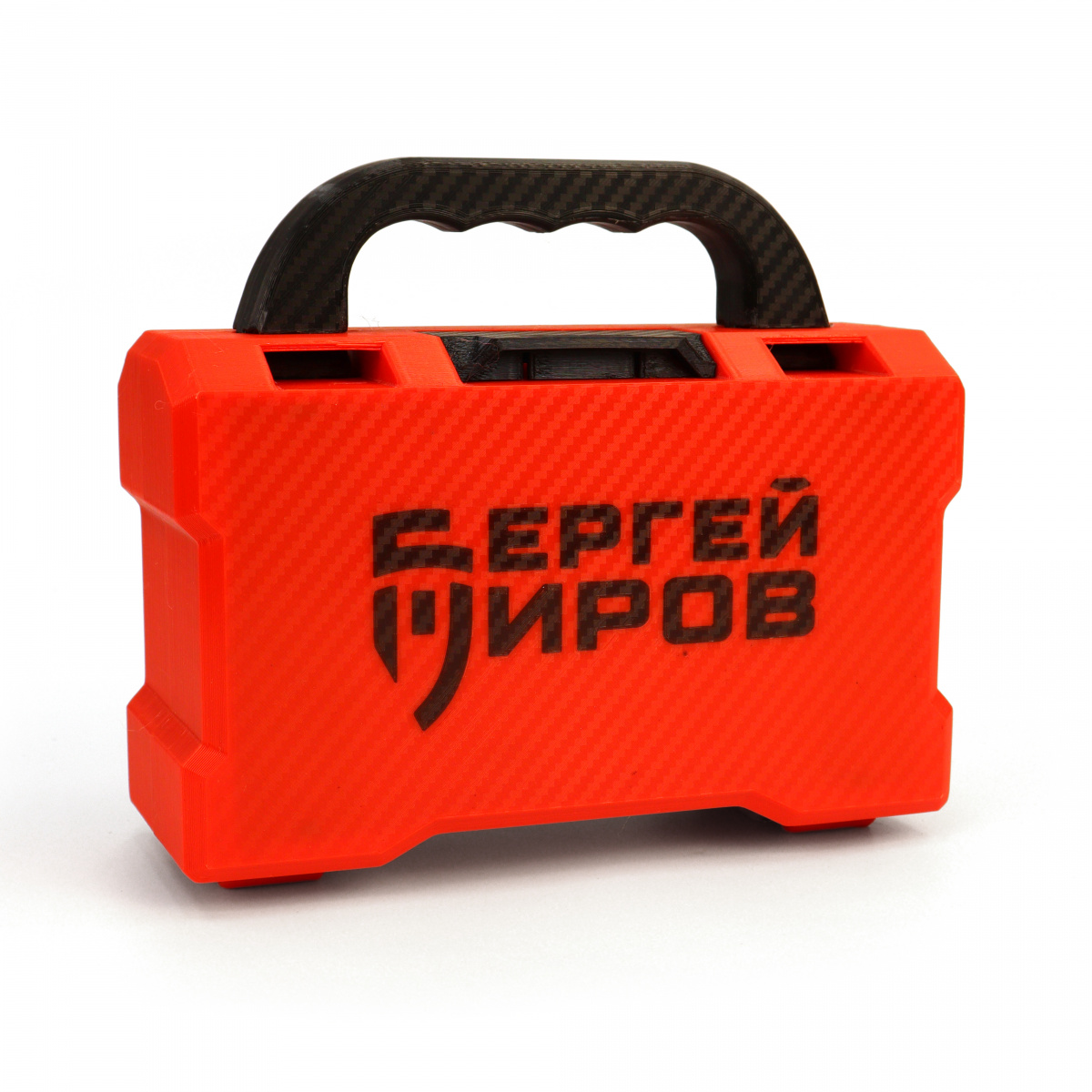 фото Комбинированный бокс для абразивов TRAVEL BOX М (7+10), оранжевый на ytprof.ru